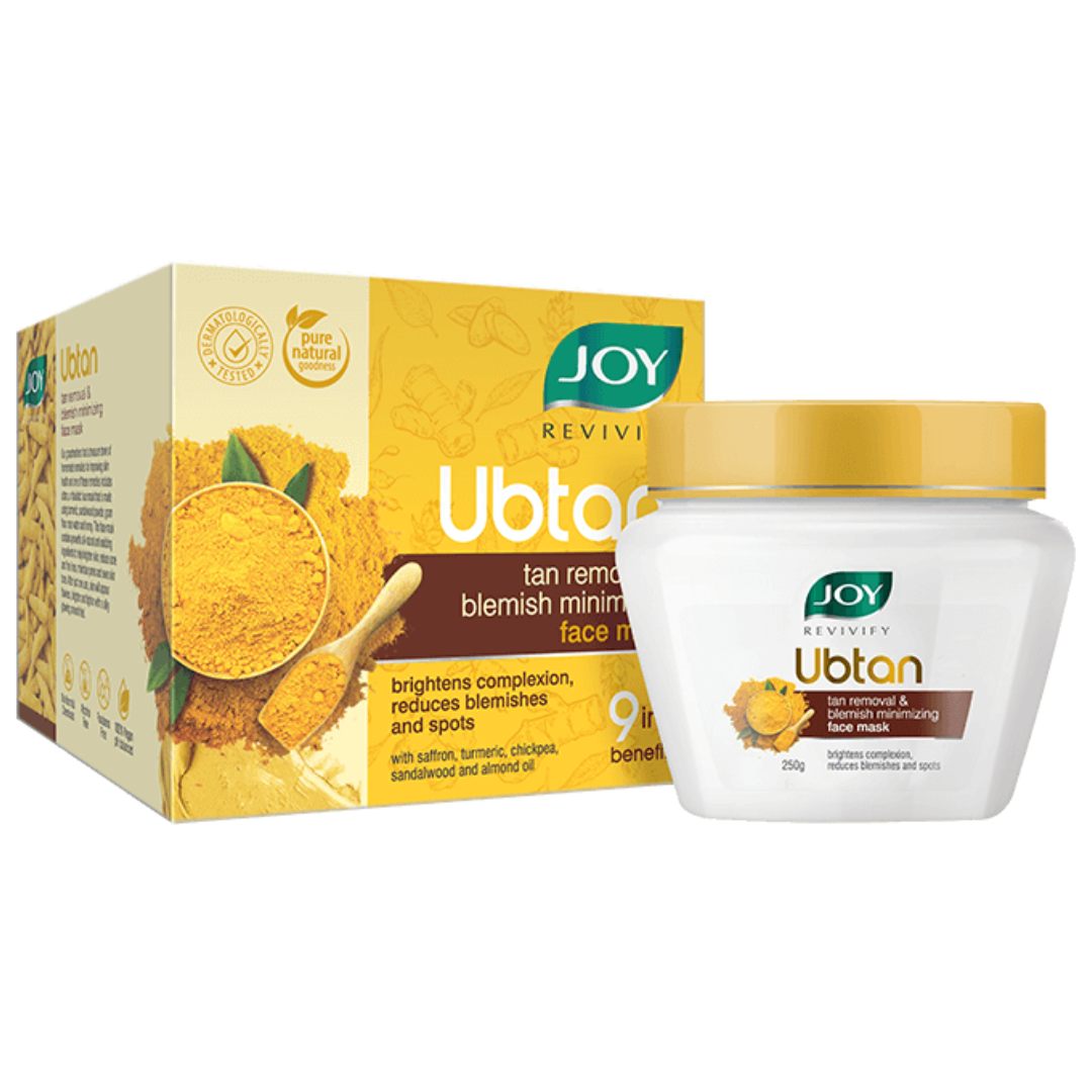 Joy Ubtan Tan Removal & Blemish Minimizing Face mask hdladymakeup