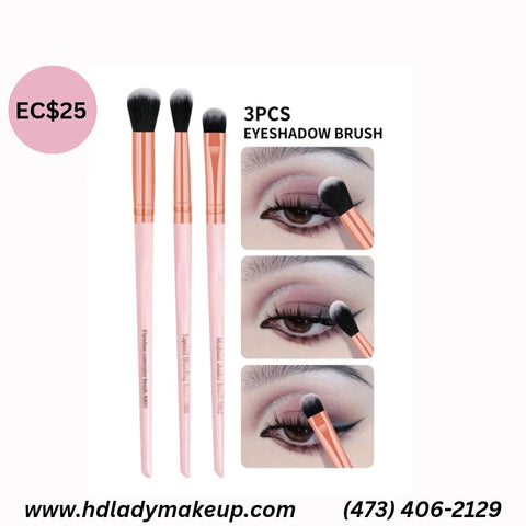 3 PCS Eyeshadow Brush