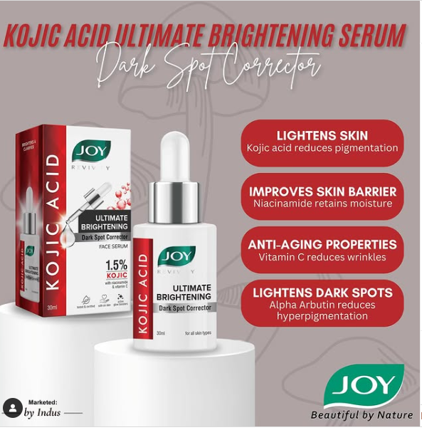 Joy Kojic Acid Ultimate Brightening Face Serum – hdladymakeup