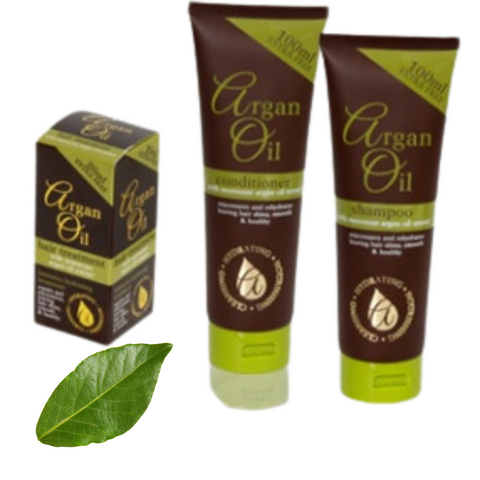 Argan Oil Shampoo + Conditioner & Hair Treatment