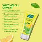 Joy skin fruits brightening face wash