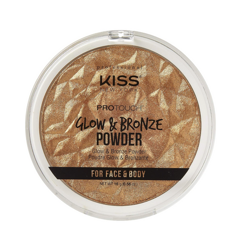 Kiss Pro Touch Glow & Bronze Powder for Face and Body