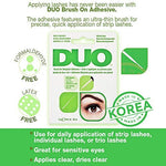 DUO Brush-On Lash Adhesive with Vitamins A, C & E, Clear, 1-Pack
