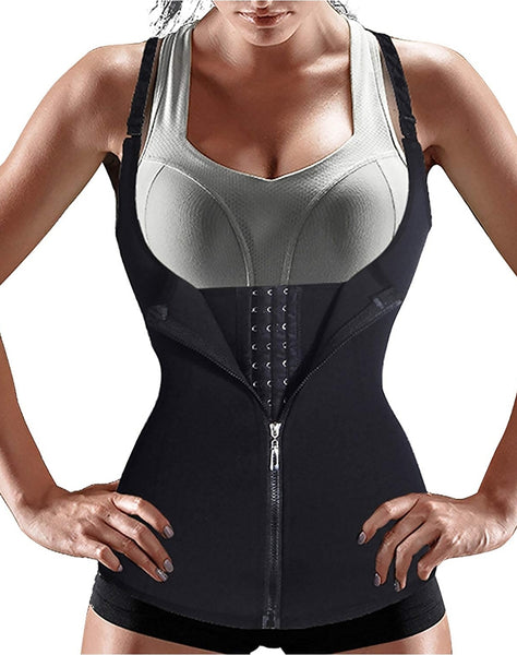 Shop NEBILITY Nebility Hi-Waist Double Tummy Control Panty Waist Trainer  Body Shaper, XL - Black
