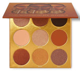 Juvia's Place Warrior Eyeshadow Palette, 9 Warm and Neutral Shades