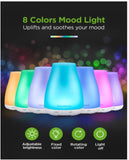 Essential Oil Diffuser for Aromatherapy Cool Mist Humidifier with 7 Colors Lights